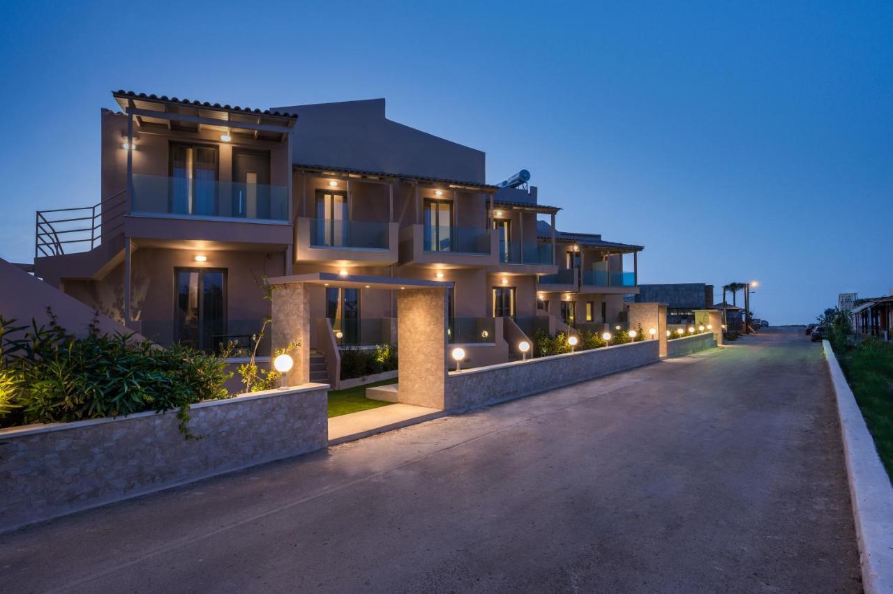 Aegean Breeze Luxury Apartments Next To The Sea Maleme Extérieur photo