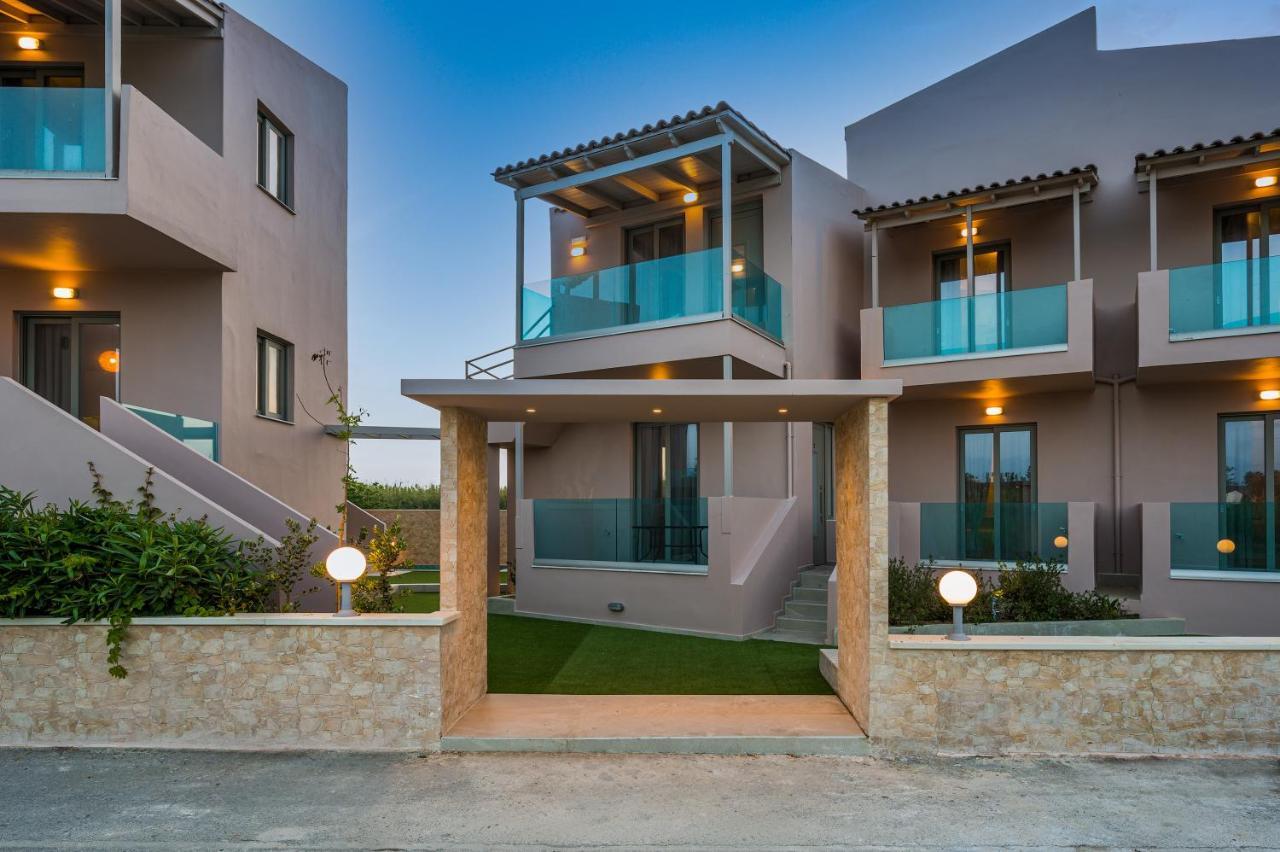 Aegean Breeze Luxury Apartments Next To The Sea Maleme Extérieur photo